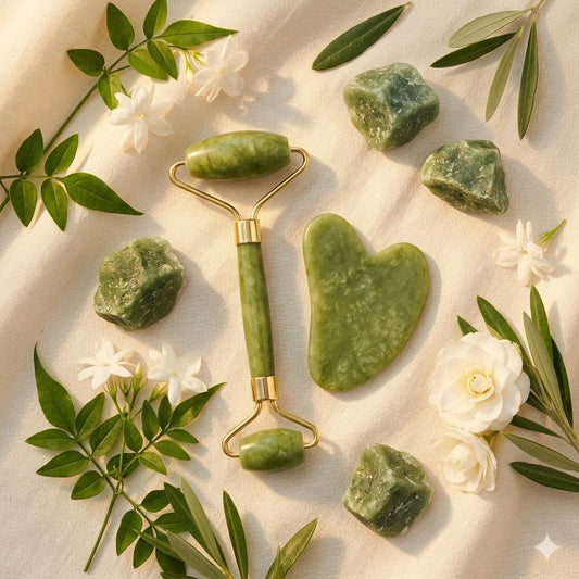 Rodillo Antiarrugas Jade Natural X3