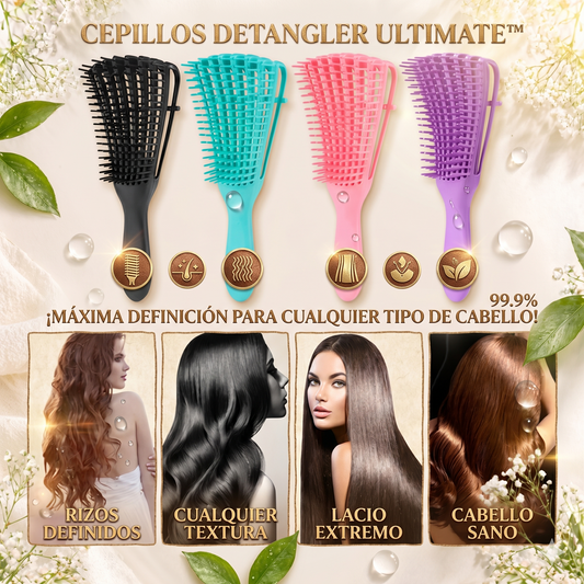 Cepillo Para Definir Desenredar Antifriz
