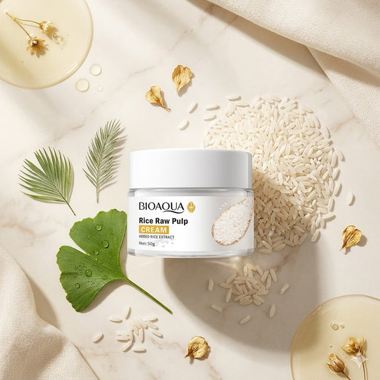 Crema Hidratante Facial De Arroz- Bioaqua