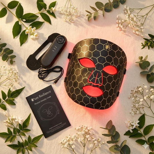 Mascarilla Led Facial Terapia Recargable